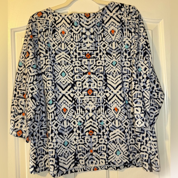 Ruby Rd. Favorites 3/4 Sleeve Blouse - Picture 5 of 6